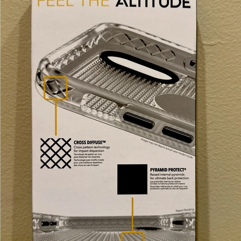 Cellhelmet Altitude X Series for iPhone 12 / 12 Pro [Clear]